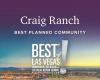 Craig Ranch荣2020年最佳拉斯维加斯最佳计划社区类别