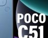 Poco C51采用Helio G36 SoC和5000mAh电池在上市销售